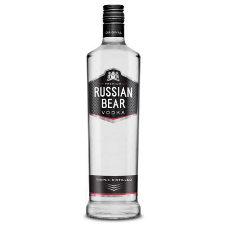 RUSSIAN BEAR ORIGINAL VODKA 750ML_0