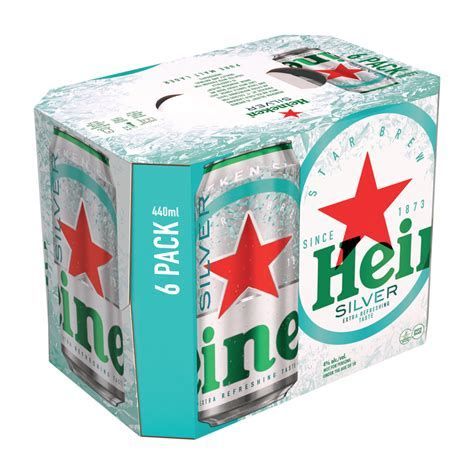 HEINEKEN SILVER 440ML 6PACK_0