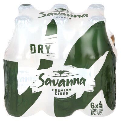 SAVANNA DRY NRB 330ML 6 PACK_0