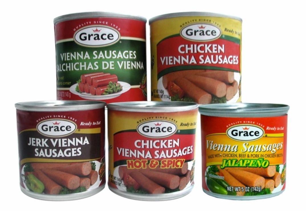 Grace Vienna Sausage (Chicken, Pork & Spicy)_0