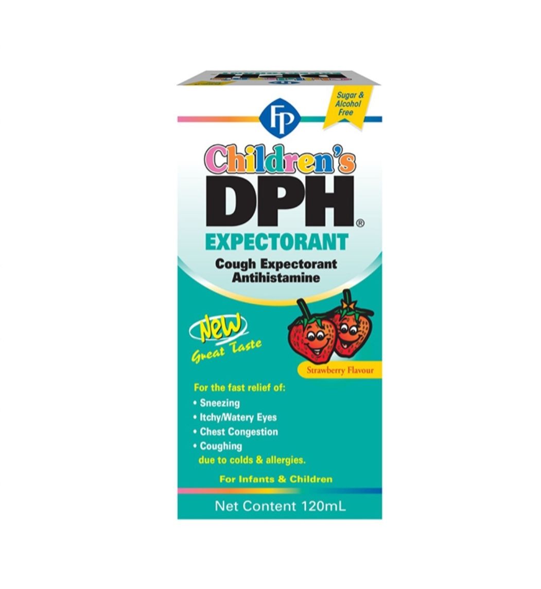 FP CHILDREN DPH EXPECTORANT STRAWBERRY 120ML_0