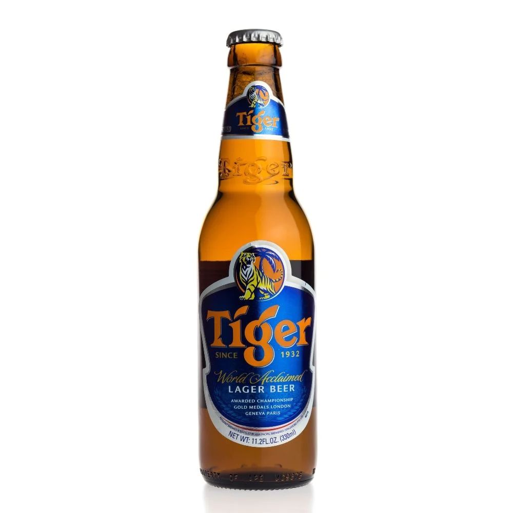 Tiger Lager Beer - (ដប) 330ml_0