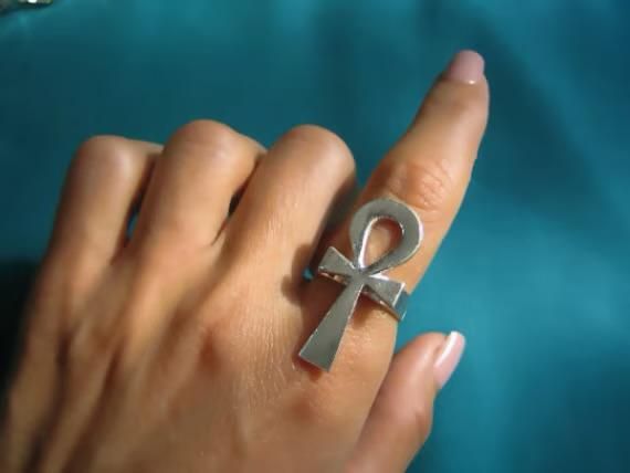 Bague en croix Ankh_1