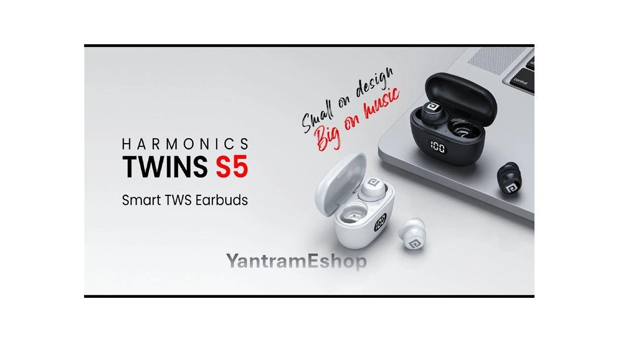 Portronics Harmonics Twins S5 Smart TWS (Assorted Color)_1