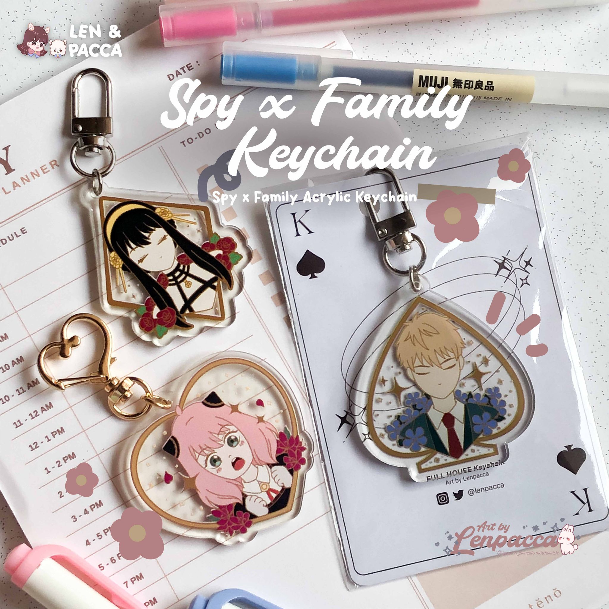 Full House - SPyxFamily Acrylic Keychain_0