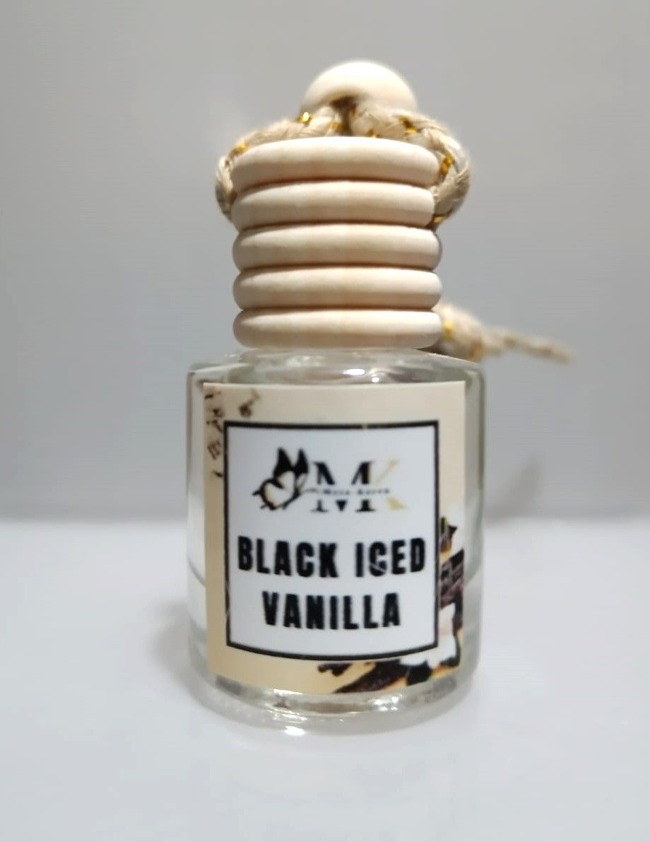 Black Iced Vanilla Car Freshener_0