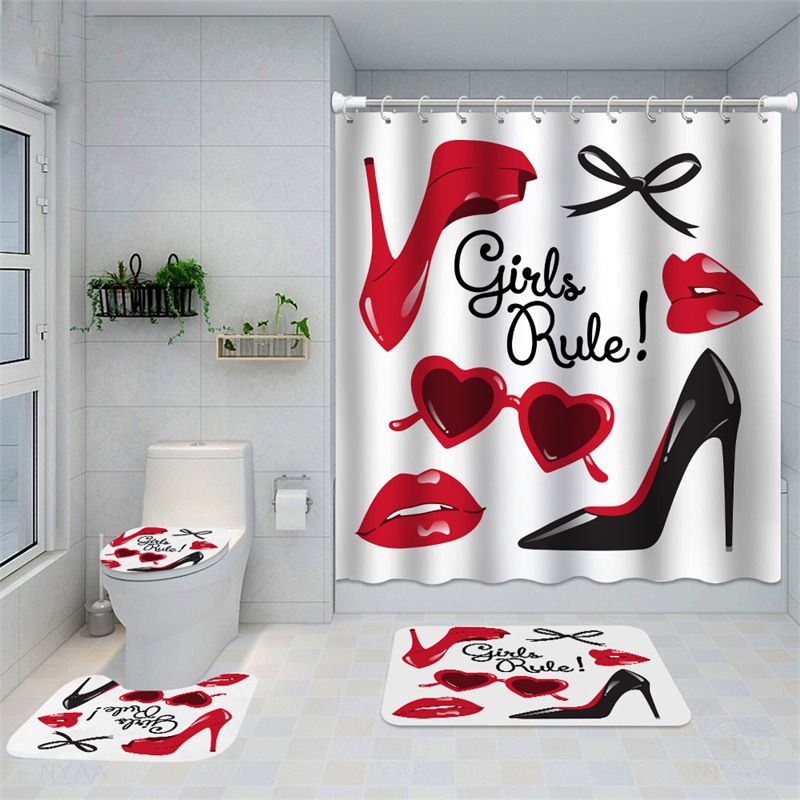 Shower curtain set_3