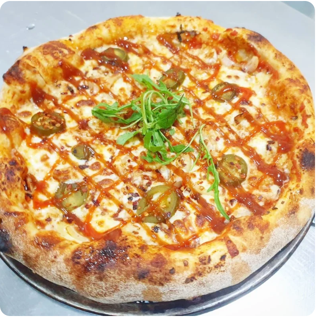 Pizza Piccante Al Pollo (Spicy Chicken)_1