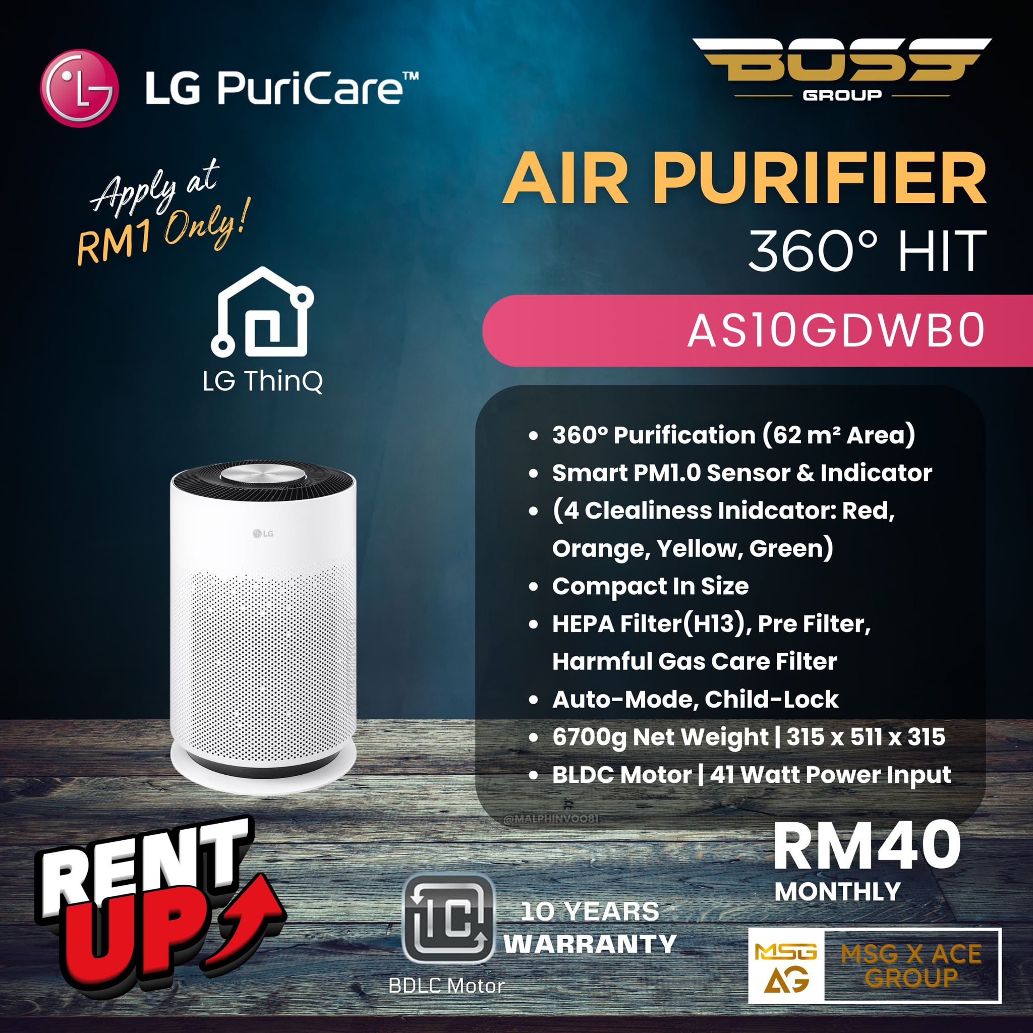 Air Purifier HIT MODEL / SINGLE BOOSTER / DOUBLE BOOSTER_2