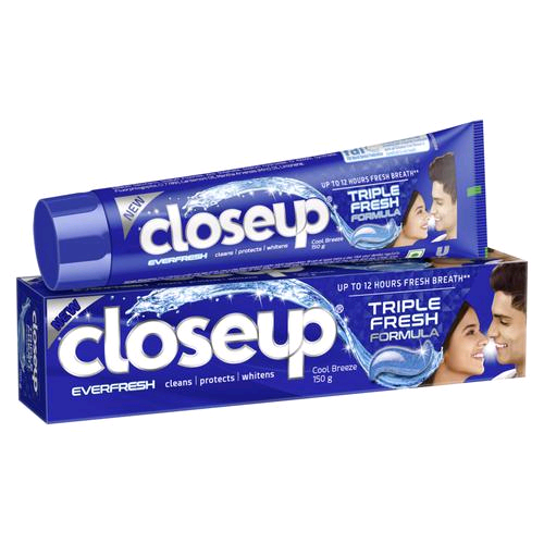 Close up toothpaste _0