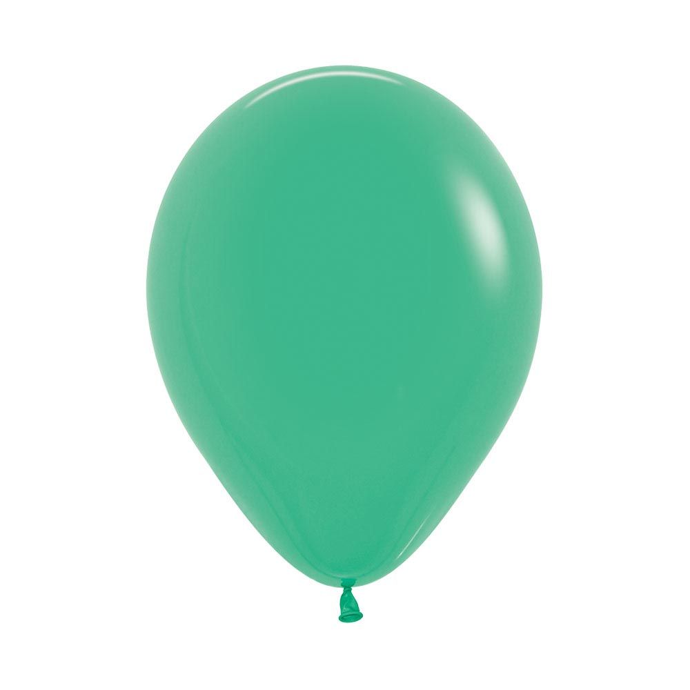 12in, Fashion Solid Green Latex Balloons_0