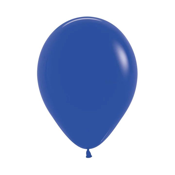 12in, Fashion Solid Royal Blue Latex Balloons_0