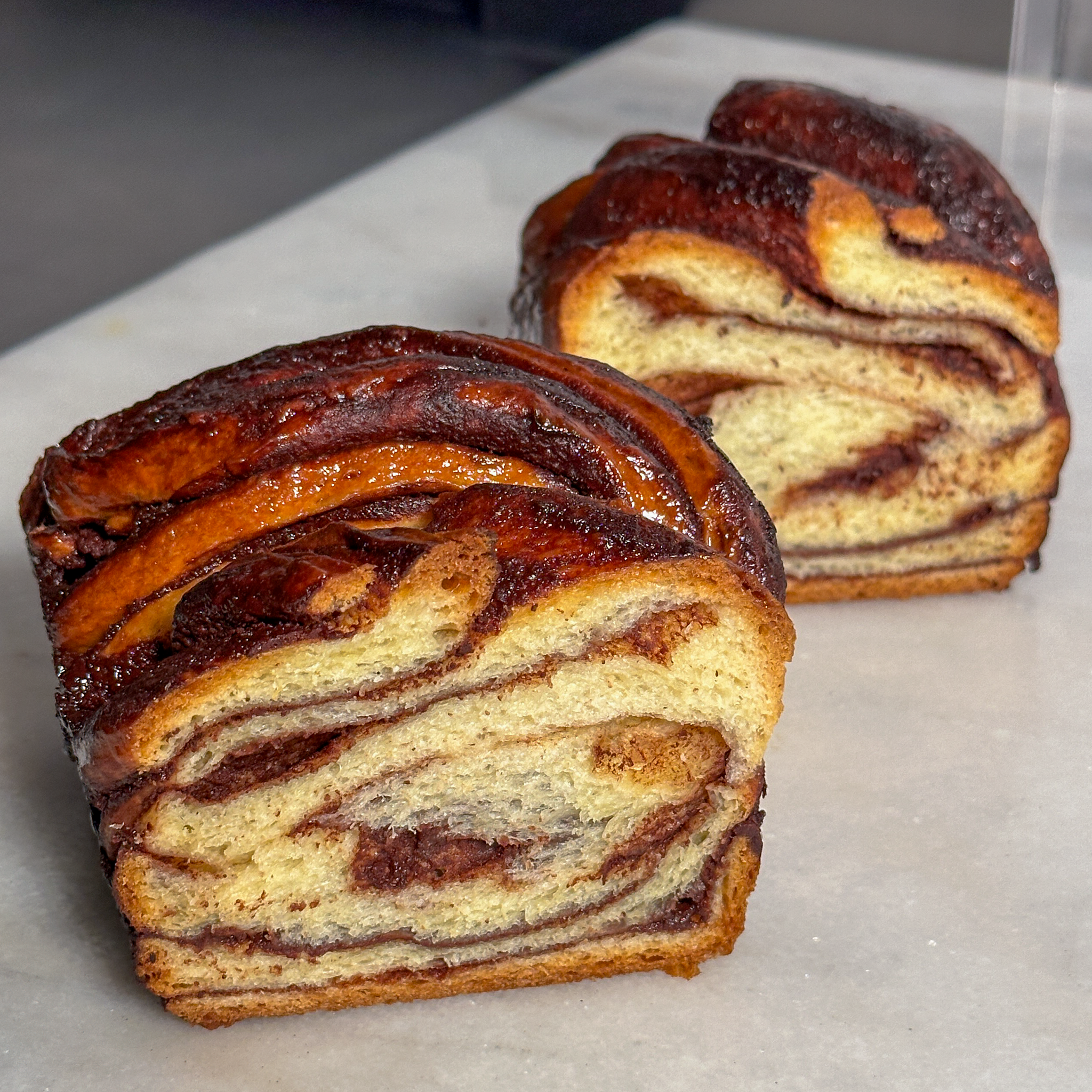 Dark Chocolate Fudge Babka _0