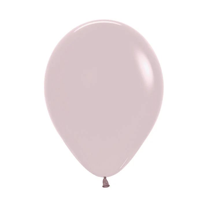 12in, Pastel Dusk Rose Pink Latex Balloons_0