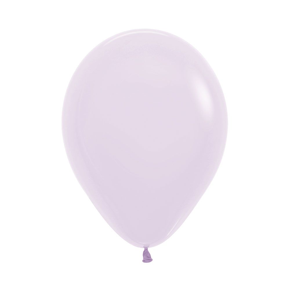 12in, Pastel Matte Lilac Purple Latex Balloons_0