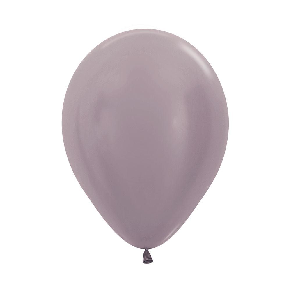 12in, Satin Pearl Greige Latex Balloon_0