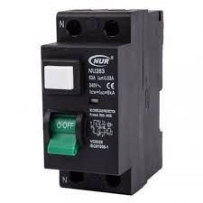 C/BREAKER EARTH LEAKAGE 63A DIN RAIL 3KA 2POLE RAYTRIC WHITE_0