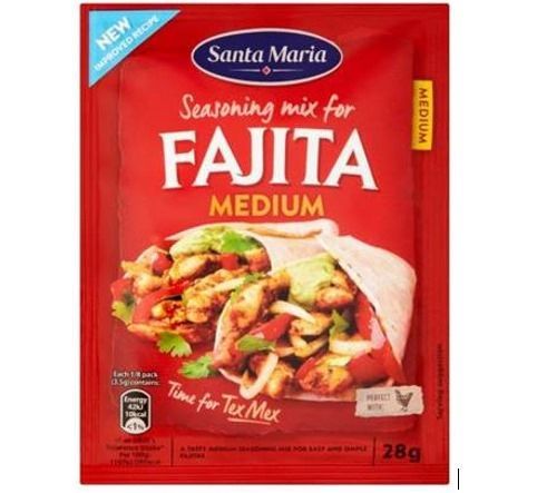 SANTA MARIA RIO GRANDE MEDIUM FAJITA MIX 28G_0