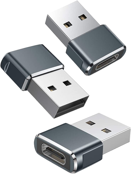 Adaptateur USB male vers usb c_0