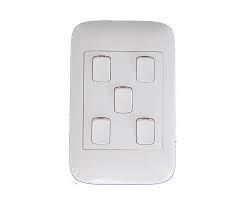 WALL SWITCH 5LEVER 4X2 CONDERE DESIGN_0