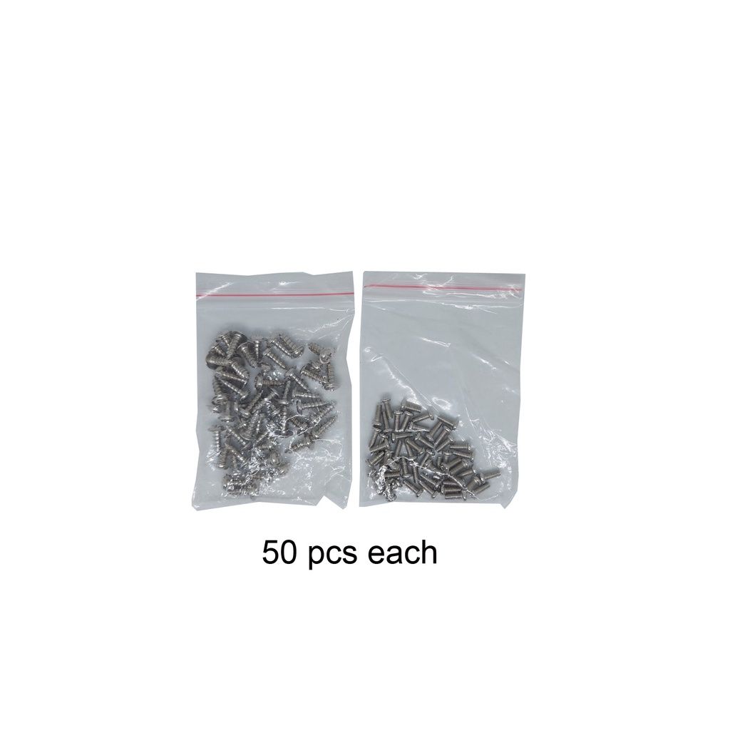 XL-Pack of L type Plastic Spacer 50 pc Set with 50 Wood Screws 50 Small Head Screw for OPI and RPI_3