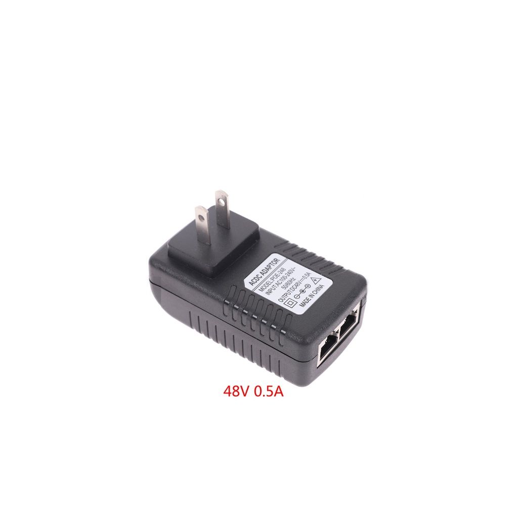 110V-240V AC to 24V/1A or 48V/0.5A  DC POE Injector Power Adapter_2