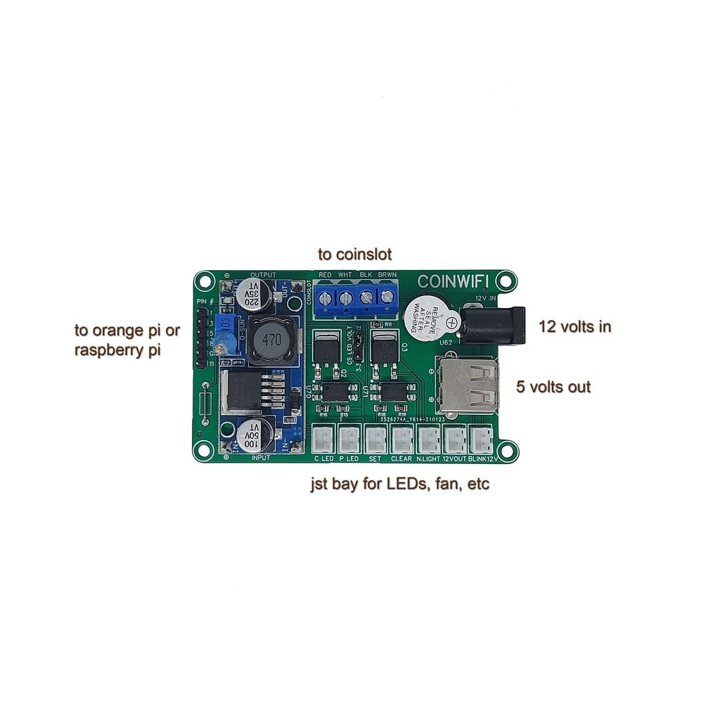 COINWIFI Universal Custom Board (AdoPiSoft, LPB, WiFi ng Bayan, PisoFi, iWiFi, EZ WiFi)_2