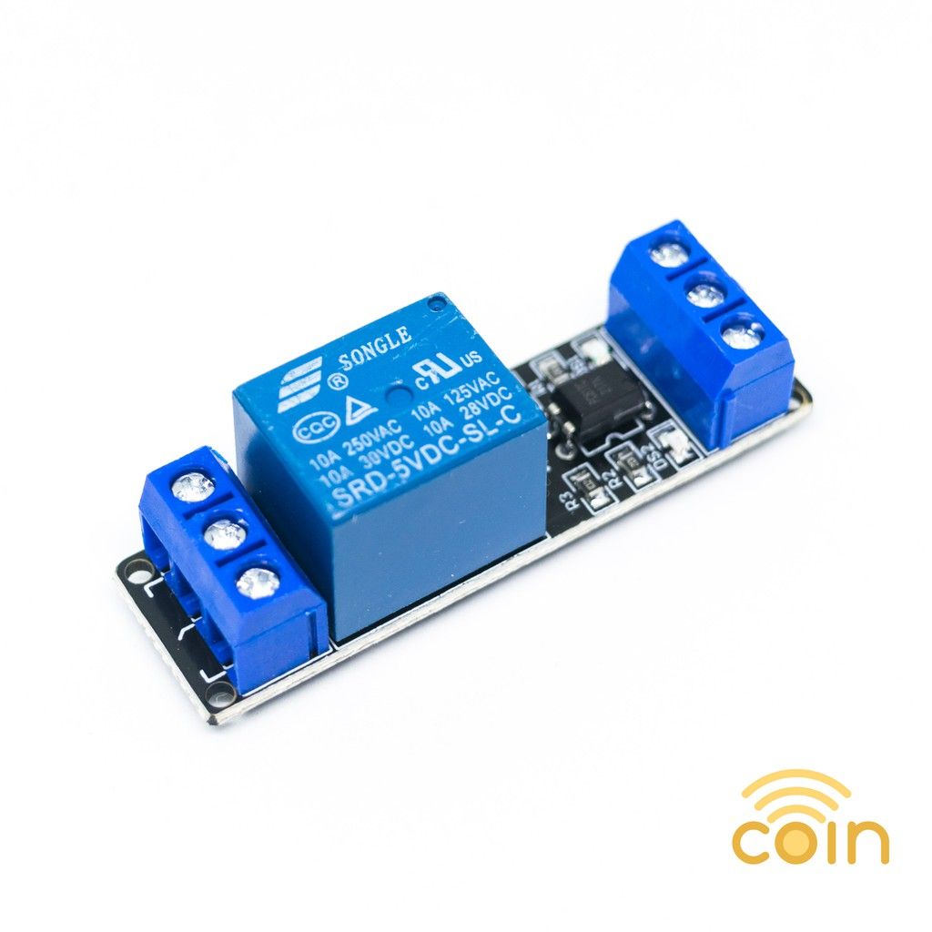 1-Channel Relay Module with Optocoupler 5V 10A for Piso WiFi_1