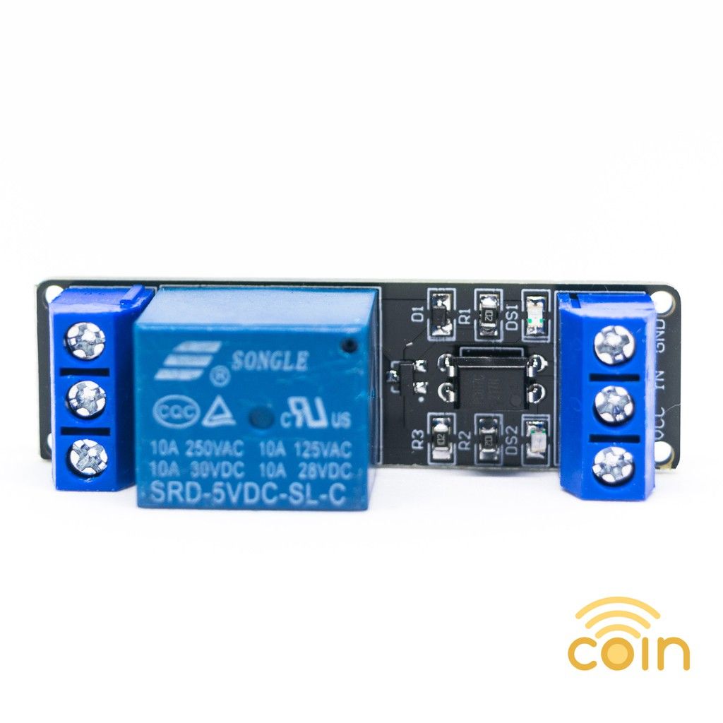 1-Channel Relay Module with Optocoupler 5V 10A for Piso WiFi_3