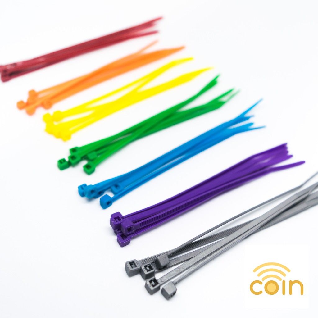 Colored Nylon Cable Ties 2.5 x 100mm (100pcs)_0