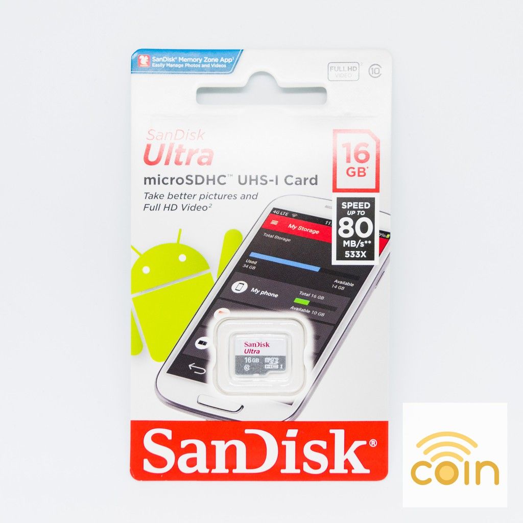 SanDisk Ultra Micro SD SDHC 16GB/32GB for Piso WiFi, Orange Pi, Raspberry Pi, camera, PC_2