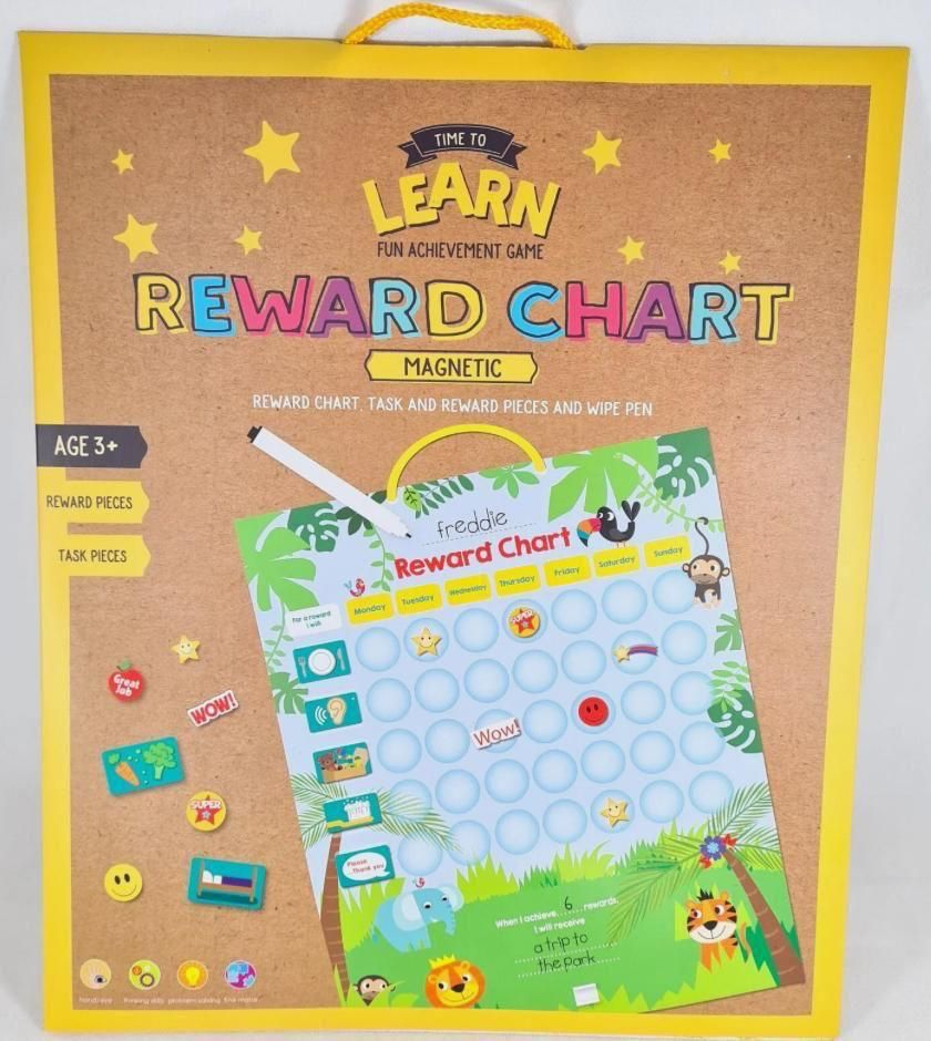 ⭐️ SPECIAL OFFER ⭐️ Wall chart rewards magnetic  Price marked £5   _0