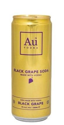 Au Vodka 330ml (2 variants)  •Black Grape •Blue Rasberry  Case of 12_0