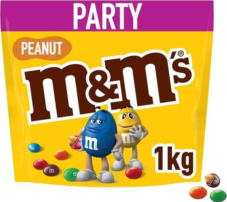 M&M’s Peanut 1kg 7 per case  Dated 02/06/2024_0