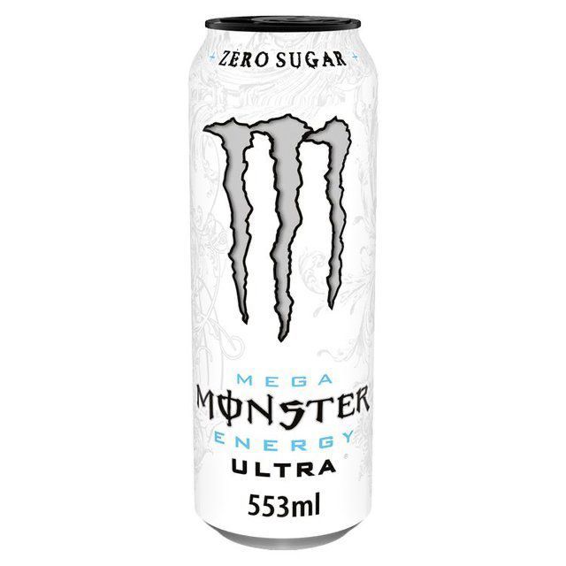 MEGA MONSTER ULTRA 553ml resealable can  24 per case Full Uk 🇬🇧  Dated 06/25_0