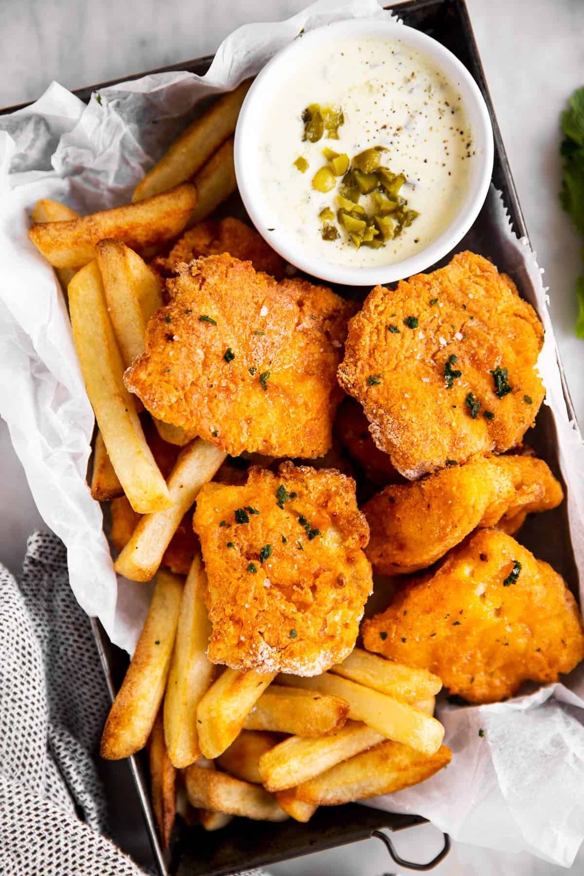 Fish Nuggets with Fries_0