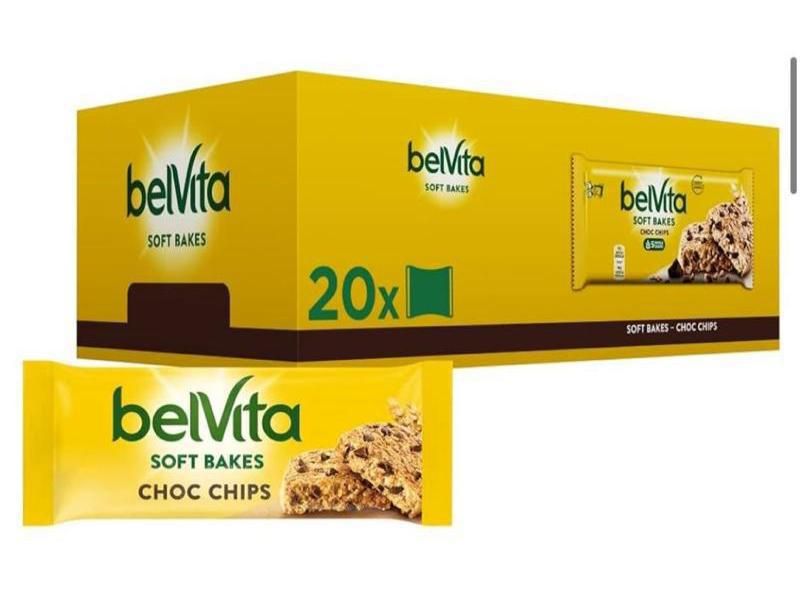 Belvita soft bake chocolate chip BBE 18/04/24 20x50g _0