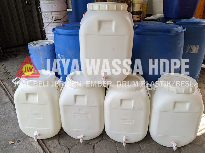 Drum Plastik Kran 60 Liter Rapat Tebal Yogyakarta_1