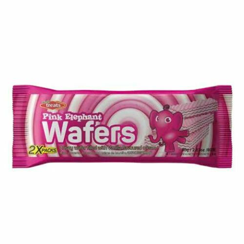 T/T Pink Elephant Wafers Vanilla 80g× 24_0