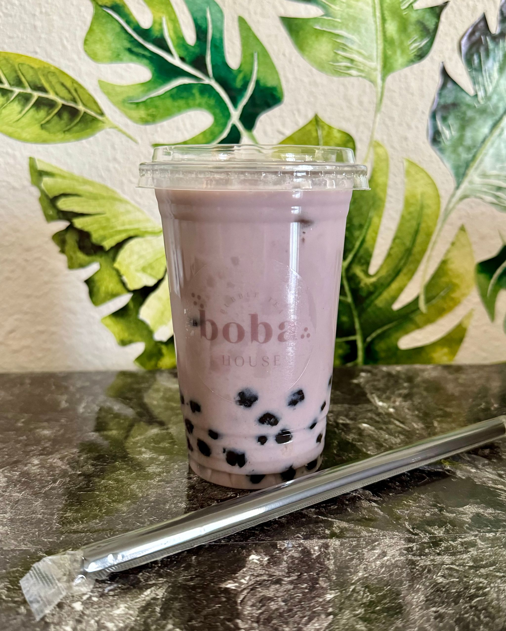 Taro tea boba _0