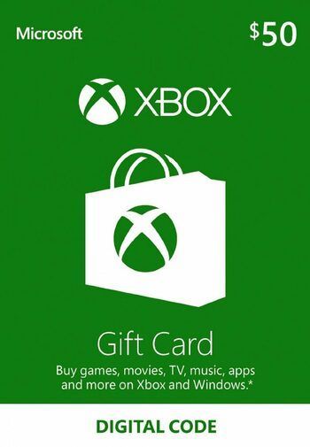 Xbox gift card 50$_0