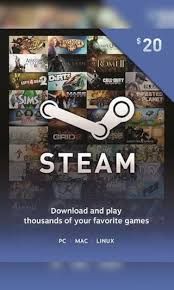 Steam gift card 20 __0