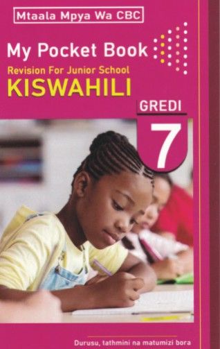 Jesma Grade 7 Pocket Note Book - Kiswahili _0