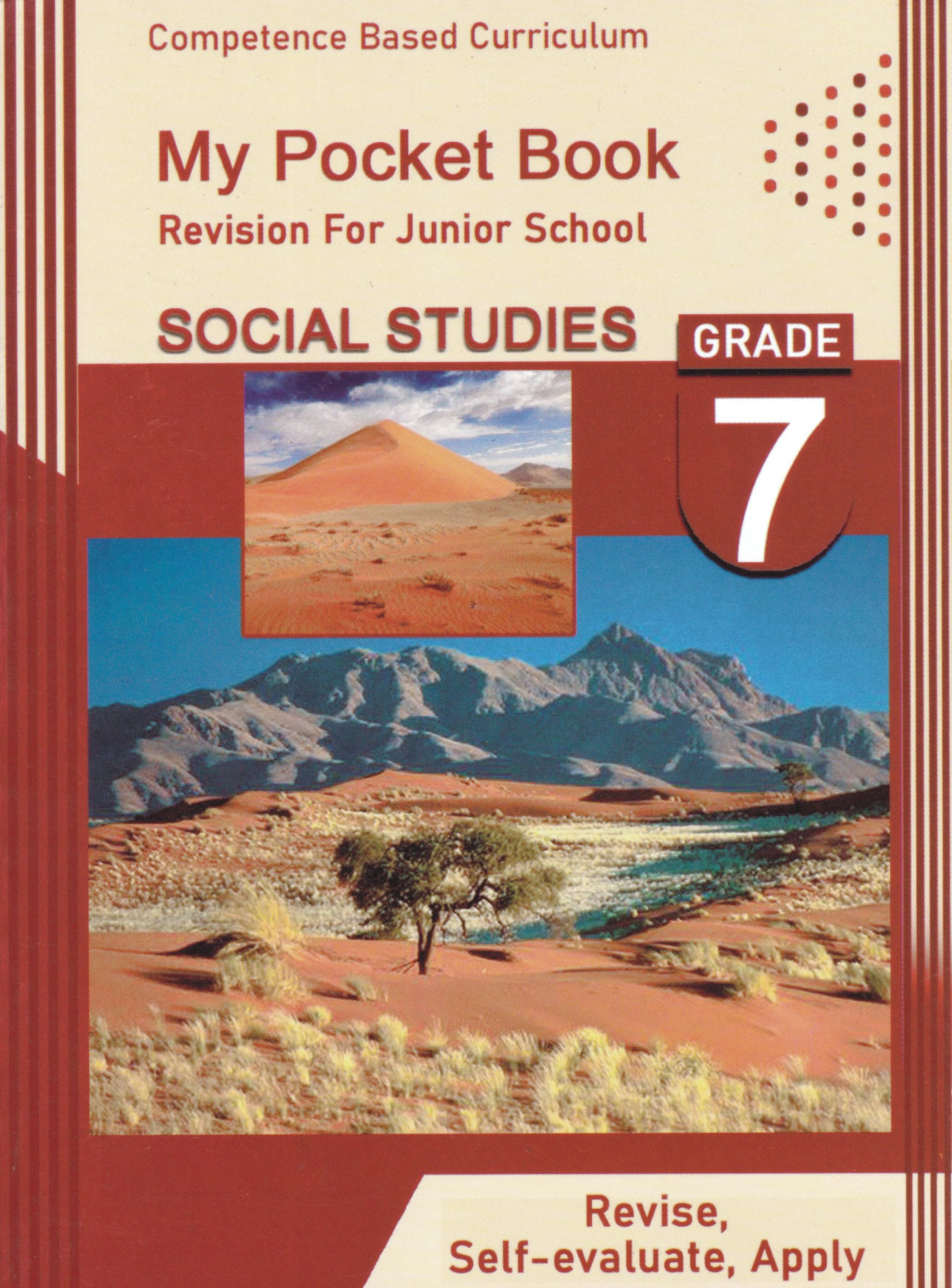 Jesma Grade 7 Pocket Note Book - Social Studies _0