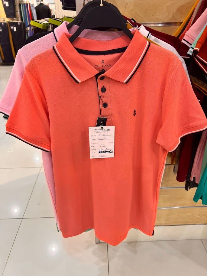 TIM HAAN Men Polo - Orange_0