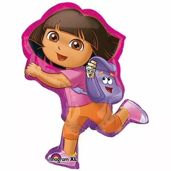 1ct, Dora Off Exploring Super Shaped Foil Balloon_0