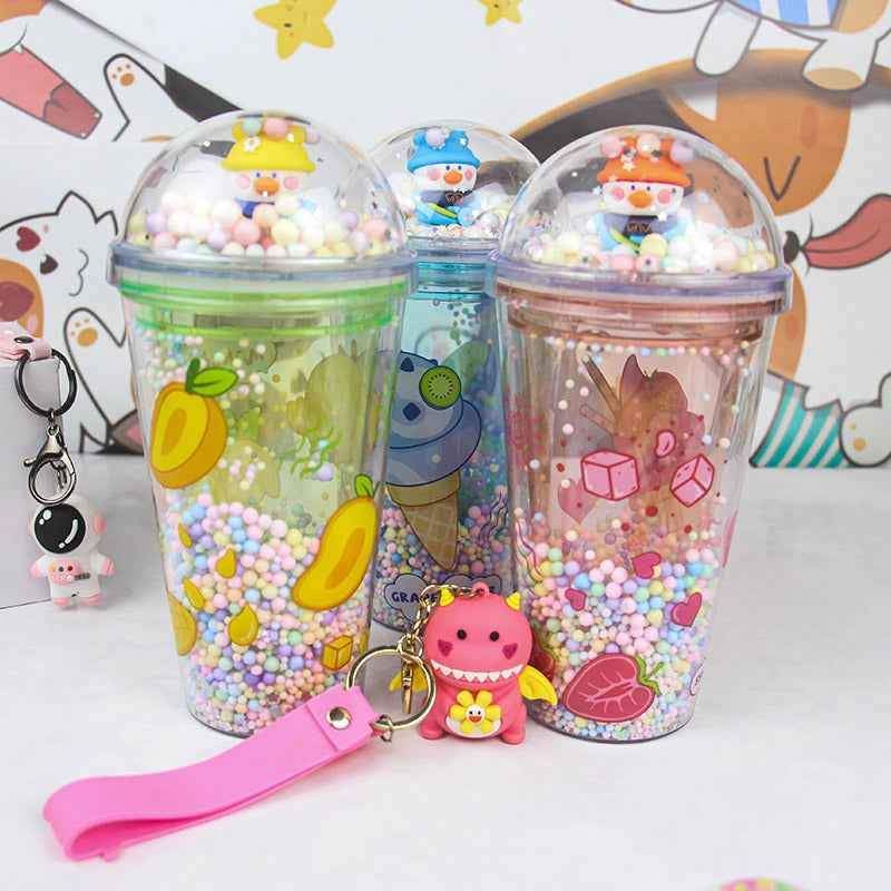 Glass Cup With Glass Straw_7