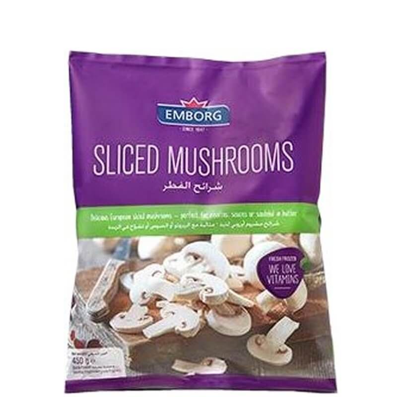 Emborg Frozen Sliced Mushrooms 450g_0