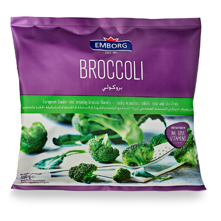 Emborg Frozen Broccoli Florets 450g_0