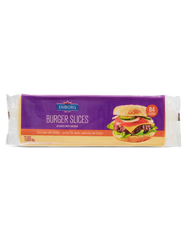 Emborg Burger Slices Coloured 1.033kg (84 slices) _0